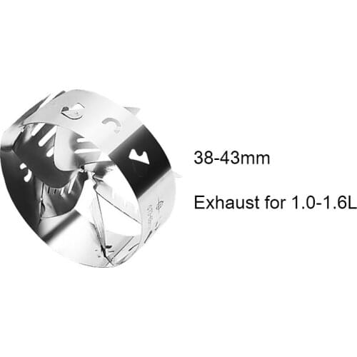 38-43 MM Mechanical Turbocharger Fuel Saver Intake Modified Accelerator NEW Car-Styling Fit For 1.6-1.0L Exhaust Displacement