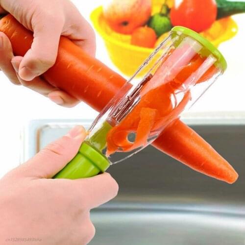 Multifunctional Storage Type Peeling knife Peeling knife With Barrel Storage Peeler Planing Grater Supplies Household Grater