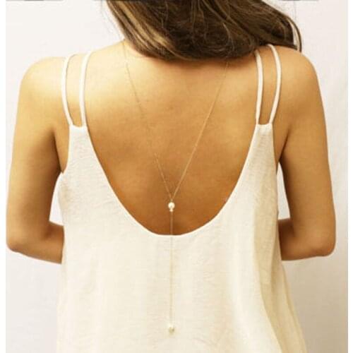 Fashion Bohemia Style Womens new Metal Imitation pearls back Bib Necklace & Pendants collier ethnique Chain Fast Unique Jewelry