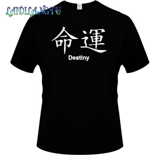 Destiny design Mens t-shirt 2019 funny tee shirts Hipster O-neck cool tops