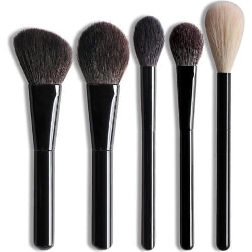 Makeup Brush Set Eyeliner Browbrush for Eyeshadow Powder Foundation Cosmetic Tools Goat Hair Makeup Brushes