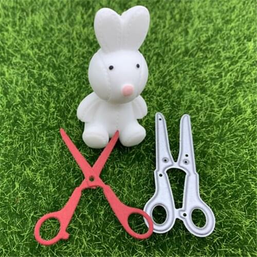 Scissors paper cutting tool hand-embossed DIY album scrapbook greeting card decoration metal cutting mold