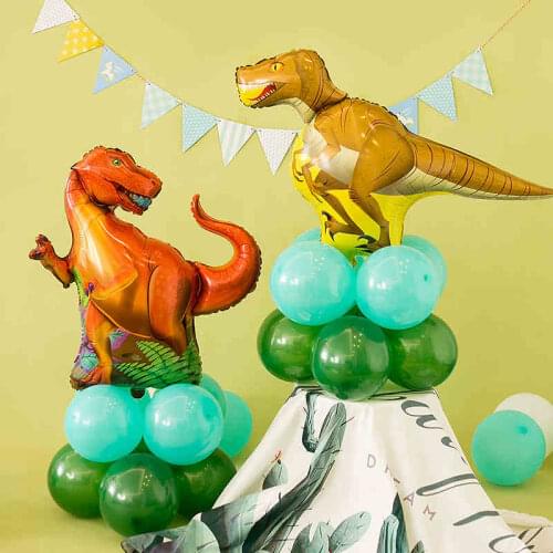 Boy Girl Dinosaur Party Supplies Little Dino Party Decorations Set for Kids Birthday Party Baby Shower Road Lead Balloon Set