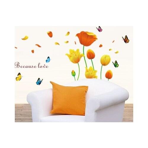 Romantic Sitting Room Bedroom Adornment Children Sofa Tv Setting Adhesive Can Remove Cartoon Animation Posters 2021