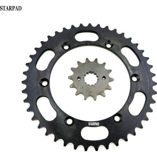 STARPAD For Free shipping Kawasaki klx250 size gear chain plate crankset size sprocket size 520