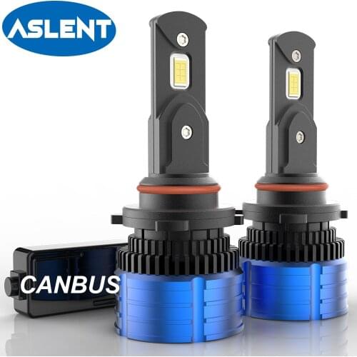 ASLENT H11 H4 H7 Led Canbus No Error Auto Accessories H1 H8 H9 9005 HB4 Headlight Bulb Super Bright HB3 HB4 Car Lights Universal