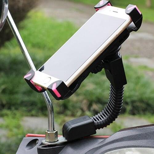 Bicycle mobile phone support general purpose motorcycle mountain bike bicycle riding navigation mobile phone rack
