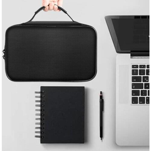 Large Capacity 3-Layer Document Tickets Storage Bag Certificate File Organizer Case Home Travel Passport Briefcase Travel Pouch