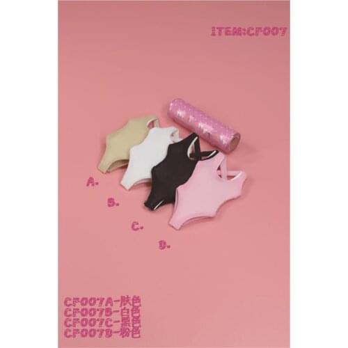 1/12th Female CF007 Sexy Female Underwear one-piece Swimsuit Beach Suit For Usual 6 inch Rubbered Women Doll Figures