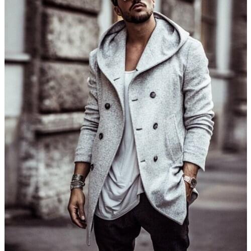 ZOGAA Mens Long Coats