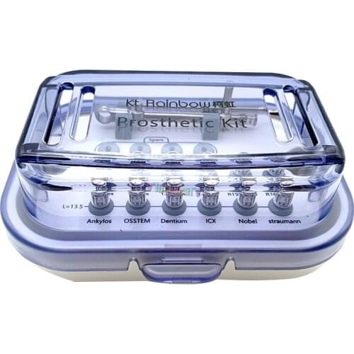 1 Set Dental universal restoration implant tool box Dental implant screwdriver