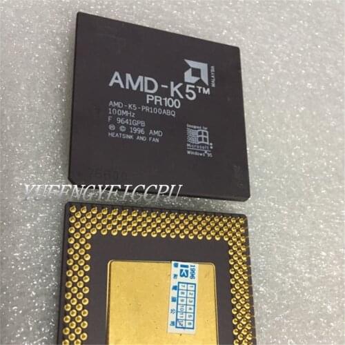AMD-K5TM PR100 Antique cpu collection testimony of history antique computer accessories