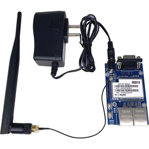 Wireless WiFi Module Uart Serial Port RS232 RS485 to Ethernet Module Board RM04 Development Kit Industrial Grade Intelligent Hom