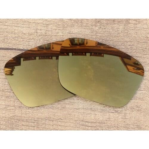 Vonxyz Bronze Mirror Polarized Replacement Lenses for-Oakley Fuel Cell Frame
