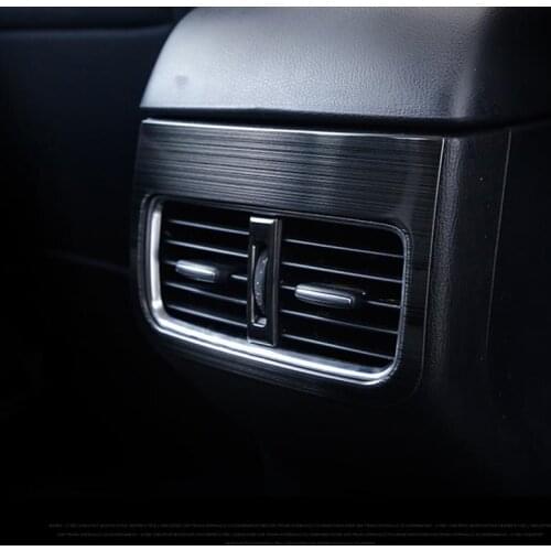 For Mazda CX-5 CX5 2019 2018 car accessories, armrest, rear air conditioning box, frame cover, trim, moldings