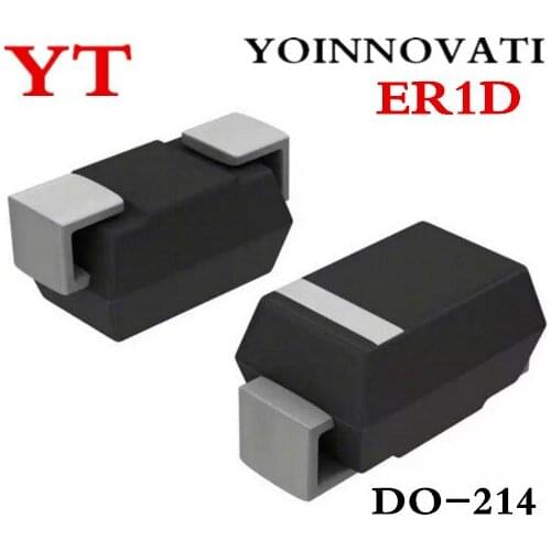 ER1D 1A 200V DO-214AA SMB Rectifier Diode x100pcs