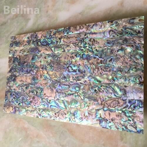 New Zealand panua abalone shell laminate sheet for carved material and wood inlay home crafts decoration green color 0.25mm