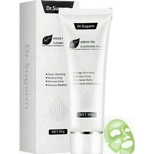 40g Green Tea Face Tearing Mask Peel Off Mask Blackhead Acne Removal Nose Deep Cleansing Regulating Oil Secretion Unisex
