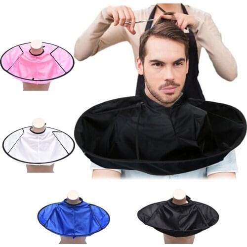 1PCS DIY Hair Cutting Cloak Umbrella Cape Cutting Cloak Hair Shave Apron Salon Barber Home Hairdressing Cape Cover Cloth