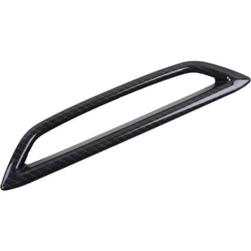 Applicable for 2017 model chr-abs black carbon fiber grain rear bar fog lamp cover and rear brake light frame