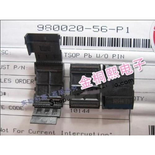 980020-56-P1 IC test stand imported TSOP56PIN memory flash memory FLASH seat burning seat