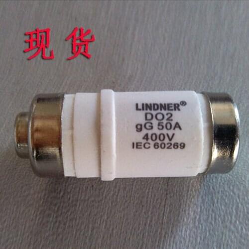 Fuses: LINDNER NEOZED Type Fuse Link D02 40A 400V 1701.040 / D02 50A 400V 1701.050 / D02 63A 400V 1701.063 E18 gG/gL