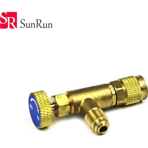 Air conditioning and fluoride tool accessories R410/R22 filling pipe fittings maintenance installation of refrigerant refrigeran