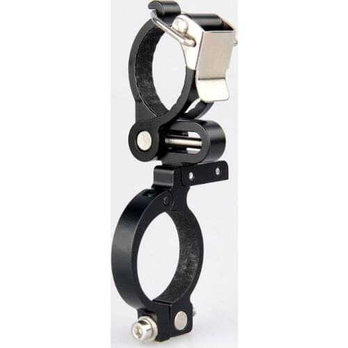 Bicycle Light Clip Handlebar Aluminum Alloy Clamp Support Holder Safety Cycling Flashlight Mount Torch Bracket Stand MTB Bike Pa