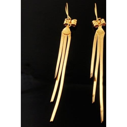 Fansheng Vintage Earrings Gold color charm Women Gift Fashion Jewelry Earrings for women