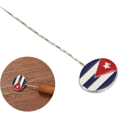 Galiner Mini Pocket Cigar Pass Needle Punch Smoker Portable Cigars Dredge Drilled Travel Smoking Accessories Cigar Needles