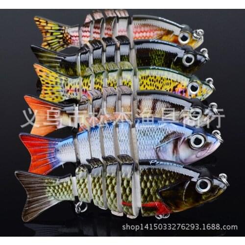 120pcs/lot 4.1" 10.3cm classic bait lures multilevel 0.73OZ 20.7g fake plastic bait lures mandarin fish Fishing Bait hs6s002