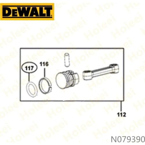 PISTON KIT FOR DEWALT D25763K D25891K D25761K N079390