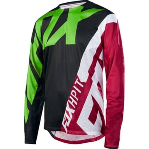 Mens Downhill Jersey Hpit Fox Mtb Jersey Mtb Shirts Offroad Dh Motorcycle Motocross Sportwear Bicycle Racing Cycling Jersey