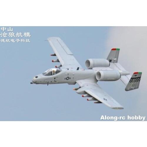 Freewing EPO RC Plane A-10 Thunderbolt II "Warthog" Dual 64mm EDF Jet A10 A-10 4S PNP Set RC Model Hobby Airplane