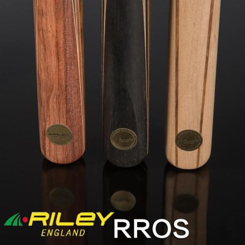 Original RILEY RROS 3/4 Piece Snooker Cue High-end Billiard Cue Kit Stick with Case with 6'' RILEY Extension DEER Tip