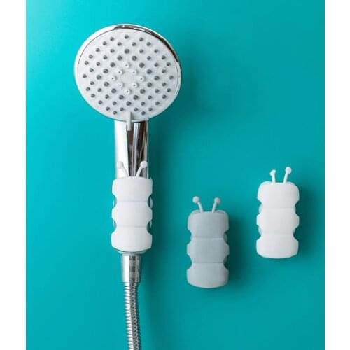 Portable Bathroom Shower Head Holder Wall Mounted Suction Cup Hand Shower Holder Silicone Shower Brackets