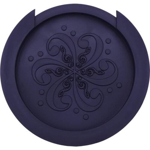 Guitar Soundhole Cover Silicone Sound Hole Cover Block Weak Sound Buffer Plug Acoustic Classic Folk Guitar Parts & Accessories