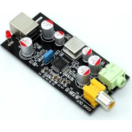 YJ00138-USB PCM2706 Sound Card Supports WINXP WIN7 WIN8 32bit-64bit Operating System