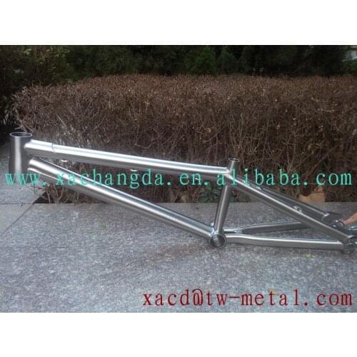 Titanium BMX bike frame Ti bicycle frame customized 16 inch BMX bike frame