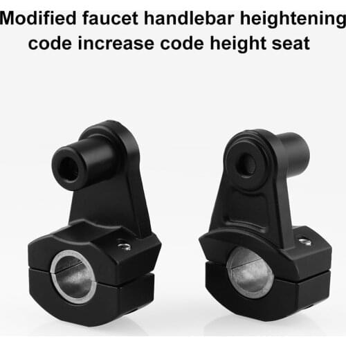 Universal Anodized 2 Inch Pivoting Motorcycle Handlebar Riser For 22mm or 28mm Bars Clamp for suzuki yamaha kawasaki bmw honda