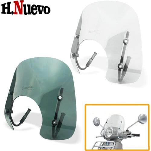 Windscreen For Piaggio Vespa Motorcycle Accessories Windshield For Piaggio Vespa Primavera Wind Deflector For Vespa Primavera