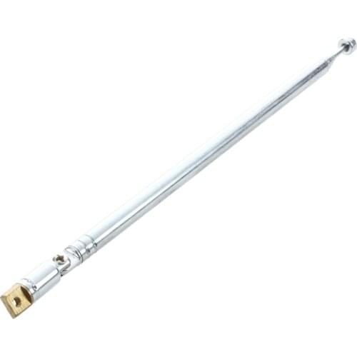 Replacement 60cm 4 Sections Telescopic Antenna Aerial for Radio TV