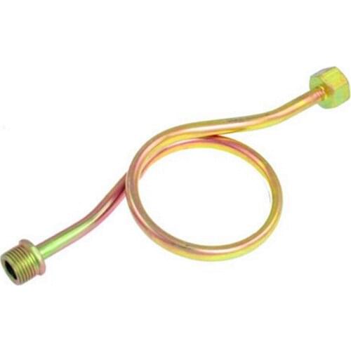 1 Pc 9.5" Long Pressure Gauge Accessory 3/4" Thread Metal Coil Syphon Free Shipping