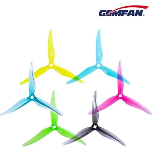 24pcs/12pairs Gemfan Hurricane SL5125 Propeller Props for toothpick ultralight CW CCW FPV Racing Drone