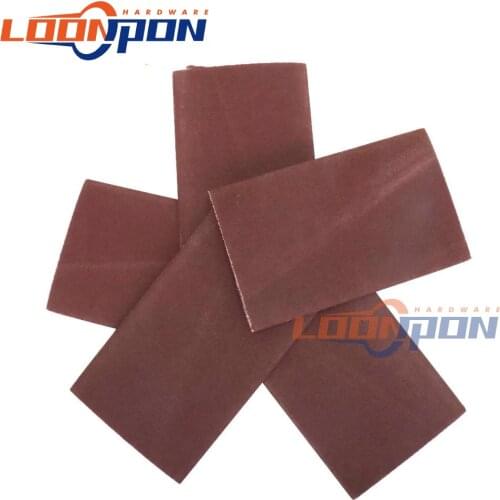 60/120# Coarse Sand Metal Polishing Belt Liner Bag For Air Roller 85x215mm