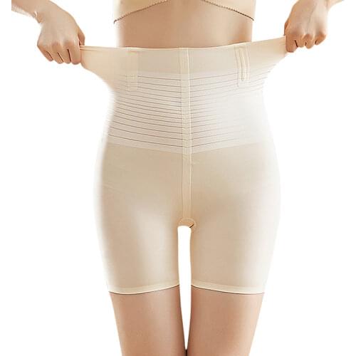 Burvogue Women High Waist Shapewear Tummy Control Panties Body Shaper Slimming Underwear Panty Butt lifter Pants Shaper Shorts