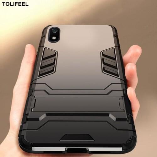 For Xiaomi Redmi 7A Case Silicone Cover Anti-Knock Hard PC Robot Armor Slim Phone Back Cases For Xiaomi Redmi 7A Capa
