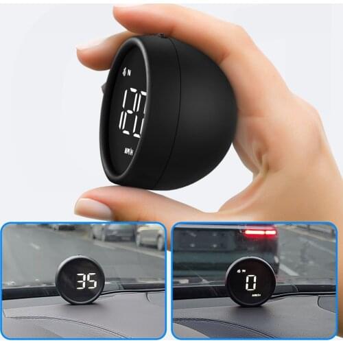Car Head Up Display GPS HUD Digital Gauges KM/h MPH Overspeed Alarm Speedometer Smart Gadgets Auto Electronics Accessories