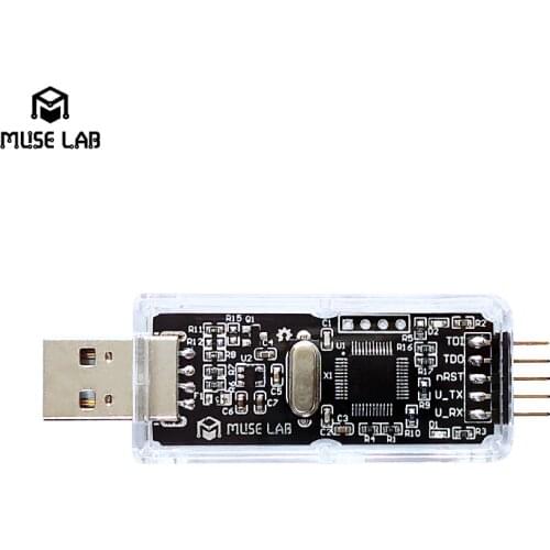 CMSIS-DAP/DAPLink debugger STM32 Cortex-M MCU downloader JTAG/SWD/CDC Serial Port/U Disk Drag and Drop