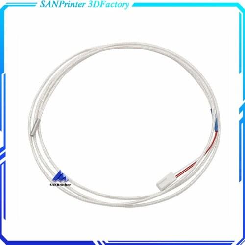3D Printer Hotend Parts UM2 Ultimaker 2 Extended+ PT100 Temperature Sensor 3*15mm Heating Head 1.4Meter long